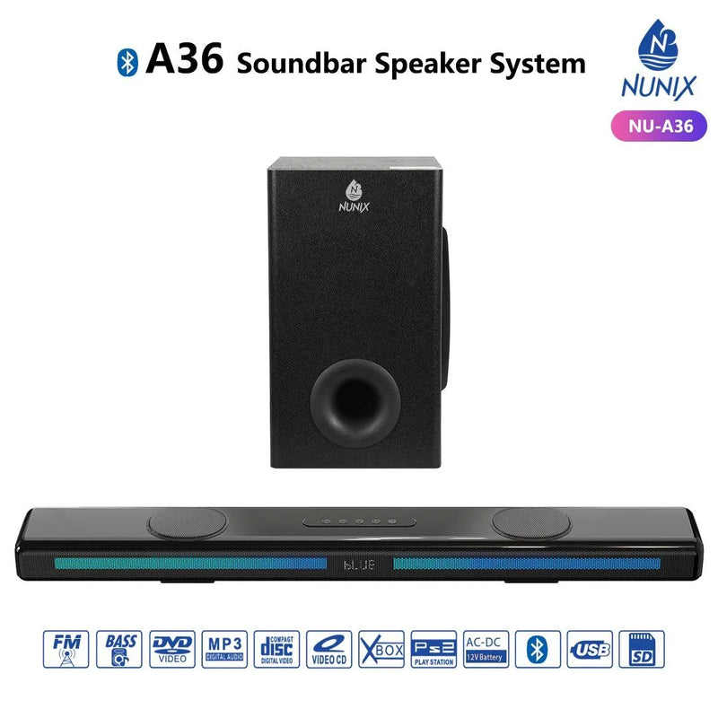 Nunix NU-A36 2.1ch Soundbar Mini System