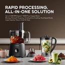 Oraimo OBL-581A 1500W 4-In-1 OmniBlend Multifunctional Blender – High-Power Kitchen Blender with Grinder, Smoothie Maker, Ice Crushing &amp; Durable Jar for Home Use