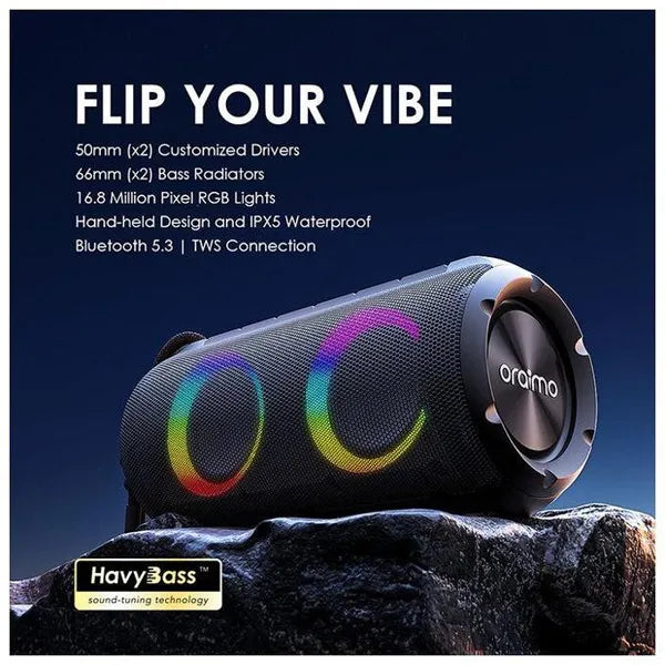 Oraimo OBS-53D Rover 12W FM Wireless Speaker