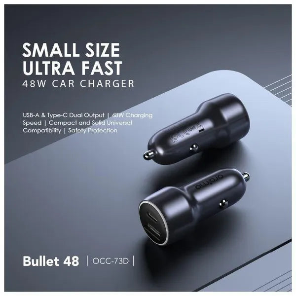 Oraimo OCC-73D Bullet 48 48W Car Charger