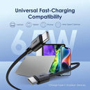 Oraimo OCD-154CC FastLine 2 3A 1.5M Fast Charging and Syncing-High-speed Data Cable Type-C to Type C