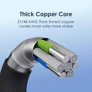 Oraimo OCD-154CC FastLine 2 3A 1.5M Fast Charging and Syncing-High-speed Data Cable Type-C to Type C