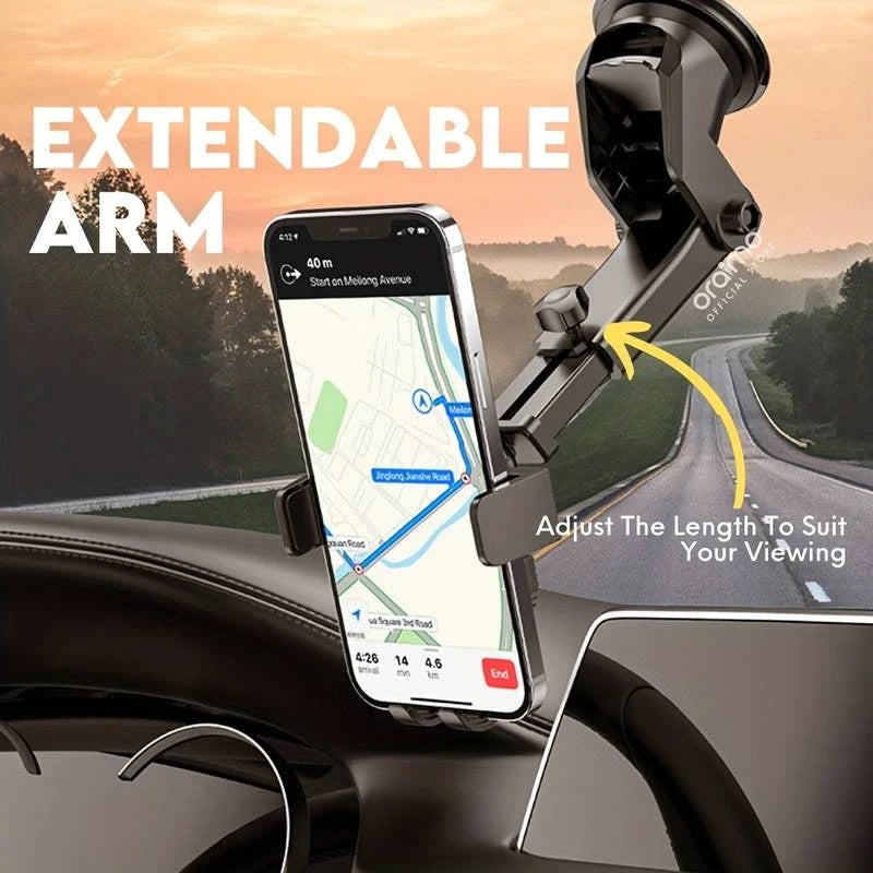 Oraimo OCM-12 Hydra 3 Universal Car Phone Holder Secure Car Mount Stand