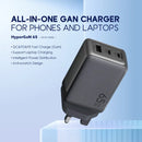 Oraimo OCW-7652U-116CC HyperGaN 65W Faster Charge Wall Charger Kit with 100W CC Cable