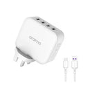 Oraimo OCW-U81F PowerCube 4 10.5W 4 Ports Wall Charger
