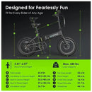 Oraimo OEK-5330N‎ Scrambler 100 750W Fat-tire Adult Fast Charging Electric Bike with Brushless Motor