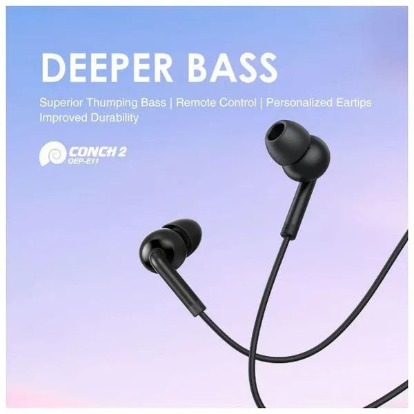 Oraimo OEP-E11 Conch 2 In-Ear Wired Earphones