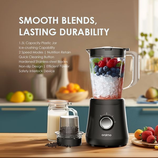 Oraimo OH-B2N 2 Speeds Sleek Smart Blender 1.5L