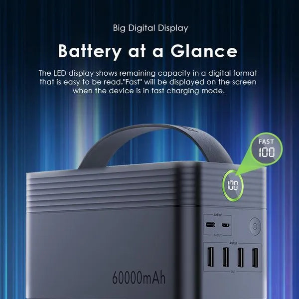Oraimo OPB-P600Q-U97S PowerBox 600 60000mAh 22.5W Power Bank