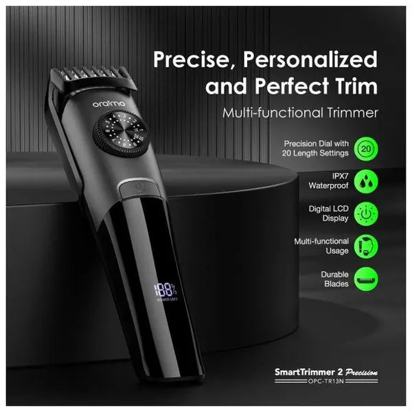 Oraimo OPC-TR13N Smart Trimmer 2 Durable Waterproof Precision Dial Trimmer