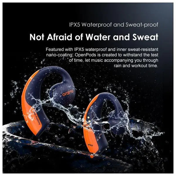 Oraimo OPN-50D OpenPods Open-earbuds Bluetooth Wireless Earphones