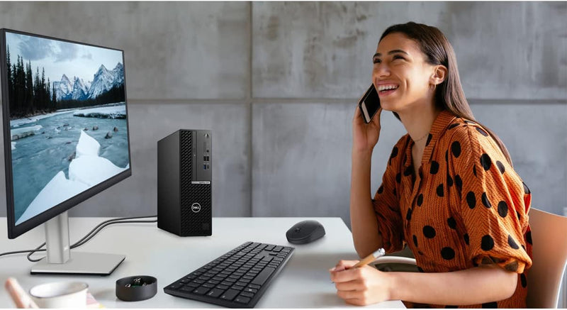 Dell Optiplex 3000 SFF PC Desktop Computer - Intel Core i3-12100 12th Gen, 8GB RAM, 256GB SSD, Ubuntu (OPT-3000-20-SFF-UB)