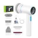 Oraimo OSS-204A Ultra Cleaner Scrubber Cordless 1.5H Runtime Electric Spin Brush with 5 Replacement Heads