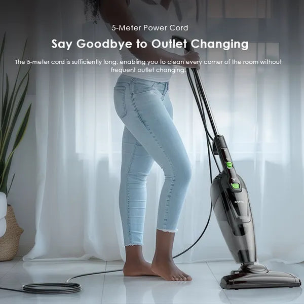 Oraimo OSV-251A SmartVacuum Corded Vacuum Cleaner with 5m Wire, 500W High Speed Powerful Suction