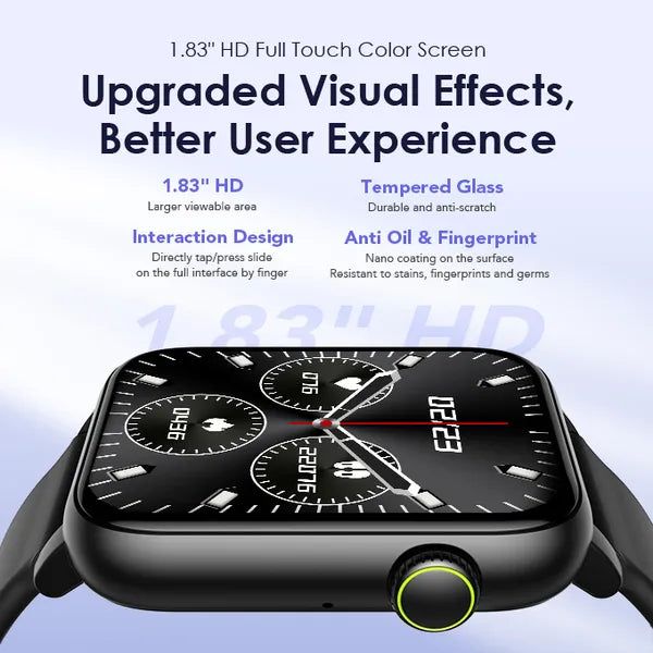 Oraimo OSW-803N Watch 4 Lite 1.83'' Large Screen TFT IP68 Smart Watch