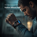Oraimo OSW-804 5 Lite 2.01″ HD Smart Watch – IP68 Waterproof, Fitness Tracker, Heart Rate Monitor & Long Battery Life