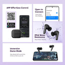 Oraimo OTW-324 Spacebuds Lite Wireless Earbuds – 40H Playtime, True Stereo Sound & Lightweight Design