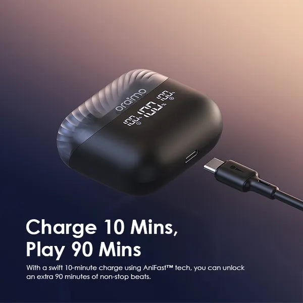 Oraimo OTW-340 AirBuds 4 ENC True Wireless Bluetooth Earbuds