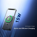 Oraimo MagPower 15 OPB-7102W 10000mAh magnetic wireless and wired power bank- Provides reliable portable charging with both wireless and wired options, ensuring your devices stay powered anytime, anywhere