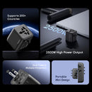 Oraimo PowerOmni 251 OCW-T01 2500W Multi-Plug Travel Converter – Safe and reliable power adapter for convenient multi-device charging while traveling