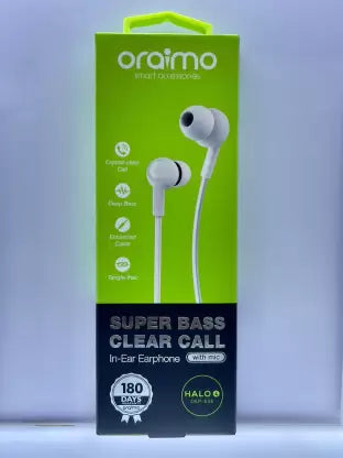 Oraimo OEP-E26 Super Bass Clear Call earphone