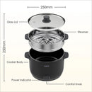 Oraimo Smart Cooker OHP-201A 1000W 3L Electric Cooker – Efficient 1000W cooking performance that ensures quick and convenient meal preparation for everyday home use