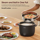 Oraimo Smart Cooker OHP-201A 1000W 3L Electric Cooker – Efficient 1000W cooking performance that ensures quick and convenient meal preparation for everyday home use