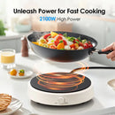 Oraimo InstaCooker OIC-201A 2100W Induction Cooker – Delivers fast and efficient cooking with precise temperature control for everyday kitchen use