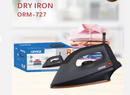 Orvica ORM-727 Heavy Duty Dry Iron- Provides fast and efficient ironing with consistent heat for smooth, wrinkle-free clothes every day