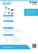 D-Link NAD-FMDSCSC SC Multimode Duplex Fiber Adapter