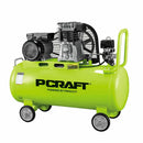 Prescott PAB100Z Electric Air Compressor 100 Litres – High Performance Industrial Air Compressor Oil-Lubricated Heavy Duty Portable Design