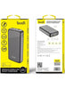 Budi PB090B2 20,000mAh Pocket Simple Power Bank – High Capacity Portable Charger with Dual USB Output for Smartphones, Tablets and USB Devices