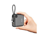  Budi PB800B 10000mAh Mini PD Power Bank – Compact High Capacity Portable Charger with Power Delivery Fast Charging for Smartphones, Tablets and USB Devices