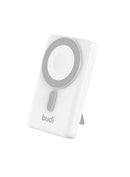 Budi PB09W 10000mAh 3-in-1 Magnetic Wireless Power Bank – Fast Charging Portable Charger with USB-C & Multi-Device Support