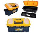 Ingco PBX1401 14″ Plastic Tool Box – Durable Portable Storage Case for Tools & Accessories