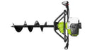 Prescott PG0605201 Gasoline Earth Auger Post‑Hole Digger – 52 cc Heavy‑Duty Post‑Hole Digger for Fence Posts, Tree Planting, Landscaping & Construction