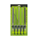 Prescott PHF5S01 5 Pcs Steel Files Set – Durable Precision Hand Files for Metal, Wood & Plastic, Ideal for DIY, Workshop & Craft Projects