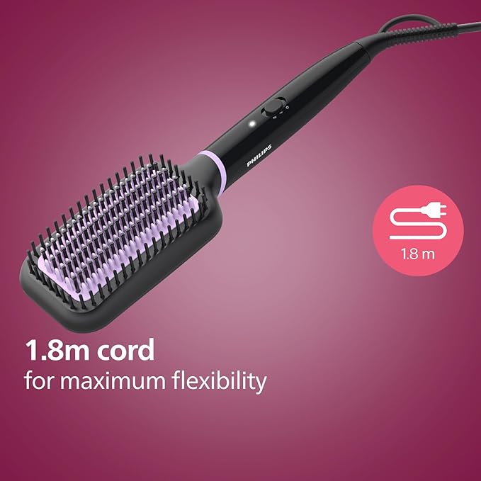 Philips BHH880 Auto Curler & Heated Straightening Brush 