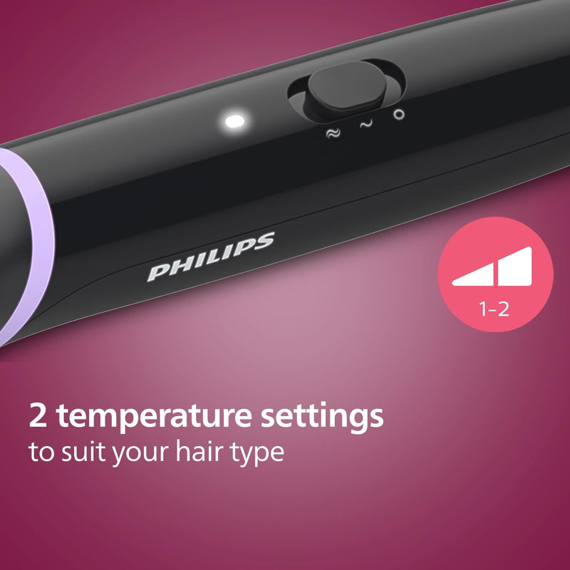 Philips BHH880 Auto Curler & Heated Straightening Brush 