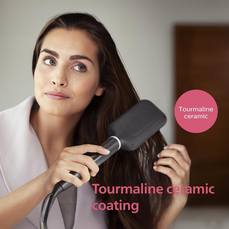 Philips BHH880 Auto Curler & Heated Straightening Brush 