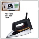 Premier PM-DI1598 1000W Dry Iron – Fast Heating, Smooth Glide Soleplate, Lightweight and Easy-to-Use, Perfect for Home and Office Ironing