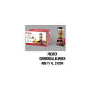 Premier PM611-CB 2400W Commercial Blender – High-Powered Motor, Durable Stainless Steel Blades, Multiple Speed Settings, Easy-to-Clean, Perfect for Restaurants, Cafes & Juice Bars