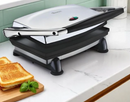 Premier PM 512 Panini Maker – Quick & Even Heating, Non-Stick Plates, Adjustable Temperature, Compact & Easy-to-Clean, Perfect for Home, Office & Small Cafés