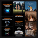 DJI Osmo Pocket 3 Vlogging Camera - 1" CMOS and 4K/120fps Video, 3-Axis Stabilization, Fast Focusing, Face/Object Tracking, Touchscreen, Digital Photos and Videos Camera