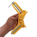 Uyustools PRE04P 3'' Corner Clamp – Heavy-Duty 90° Right Angle Woodworking Frame Holder for Fast, Precise Assembly and Secure Clamping