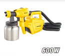 Uyustools PST600 600W Electric Spray Gun for Painting, Spraying, and Home DIY - Adjustable Nozzle, High Efficiency & Easy to Use for Smooth Finish