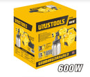 Uyustools PST600 600W Electric Spray Gun for Painting, Spraying, and Home DIY - Adjustable Nozzle, High Efficiency & Easy to Use for Smooth Finish