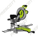Prescott PT0830501 12'' Sliding Compound Wood and Metal Mitre Saw – High-Precision 1800W Power Tool with Laser Guide for Accurate Angled Cuts