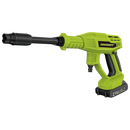 Prescott PT4025001 Cordless High Pressure Washer 21V Li-Ion 2.0Ah Battery, 250W Output, 15Bar Max Pressure, 2.7L/Min Flow, 5M Hose, 20-Min Runtime with 1x 2.0Ah Battery & Fast Charger