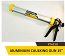 Uyustools PTA15U 15" Aluminum Caulking Gun – Professional Heavy-Duty Sealant Applicator for Construction & DIY